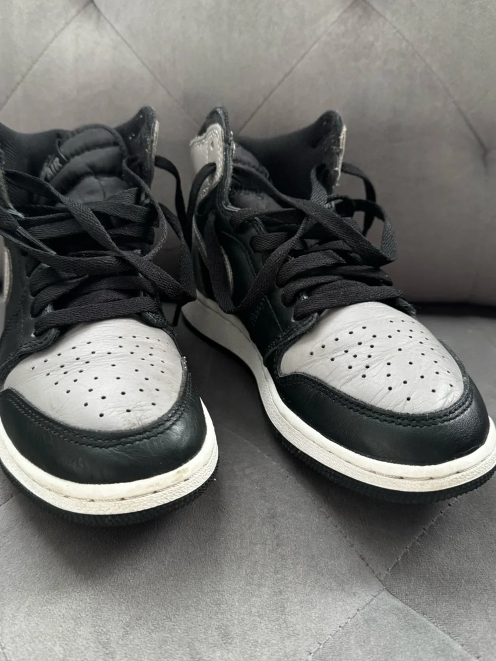2017 Nike Air Jordan 1 Retro High OG Shadow sz 5Y women sz 6.5 #575441-013